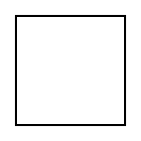 Tischplattenform Quadrat