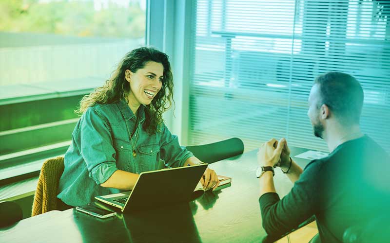 Printus Vorstellungsgespräch Beispielsbild