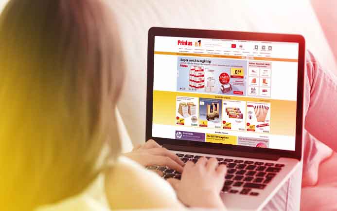 Einfach. Schnell. Online – der Printus Onlineshop