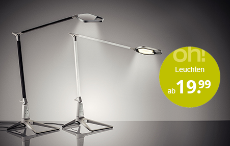 Schreibtischlampen zur ergonomischen Arbeitsplatzbeleuchtung